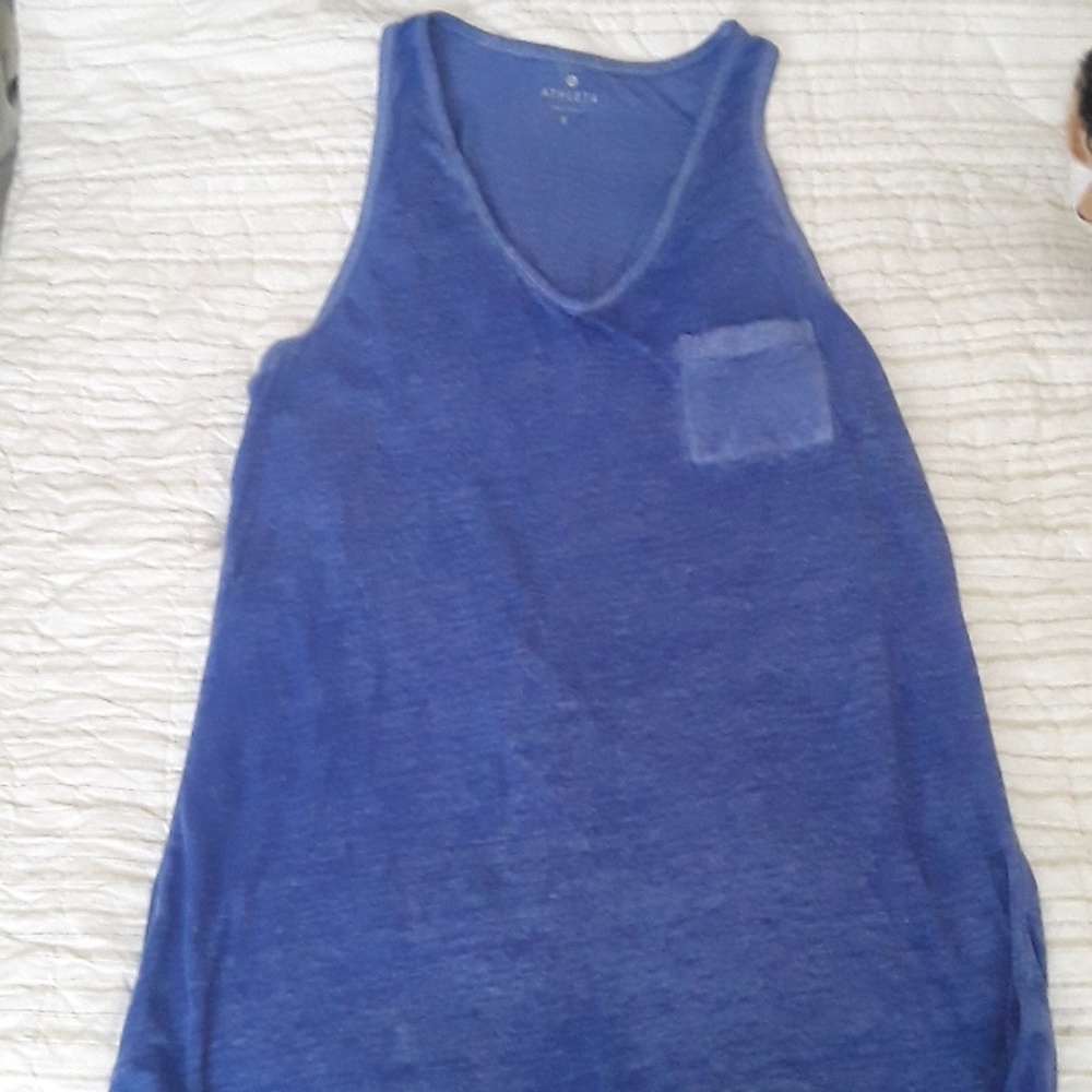 Athleta Sugar-wash tank in Blue